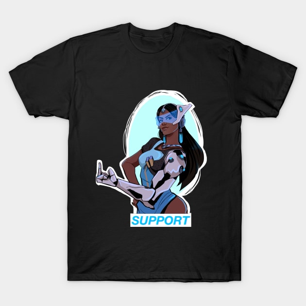 Symmetra T-Shirt by mo0gs